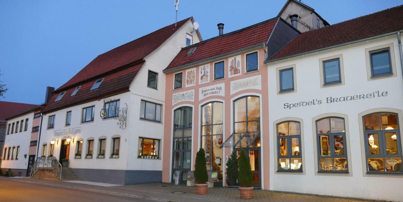 Отель Speidel'S Braumanufaktur Odenwaldstetten Экстерьер фото